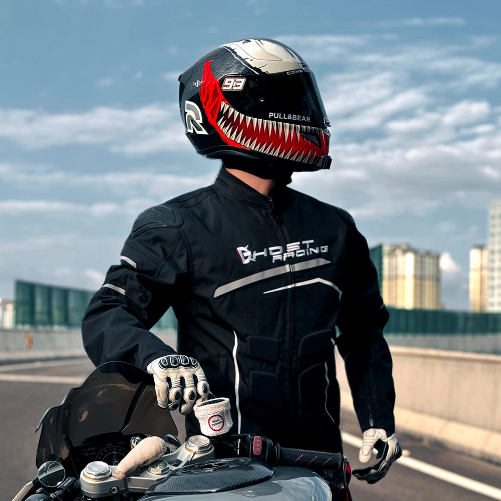 Motorcycle Gear Jacket And Pants - GHOST RACING Heren motorjas broek M-5XL