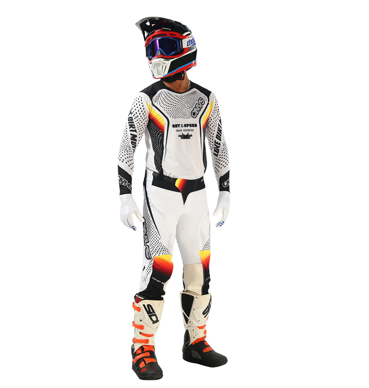 Motorcycle Gear White - 2026 CNVS Offroad Motogear Set Motocross