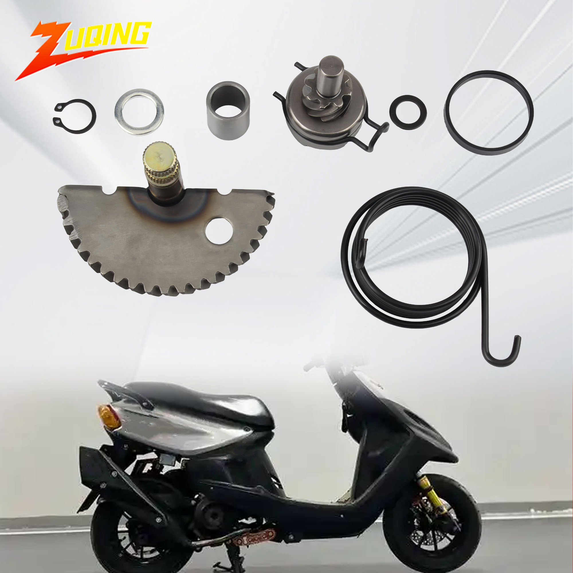 Motorcycle Gear Equipment - Motorfiets Starter Hendel As Gear Montage