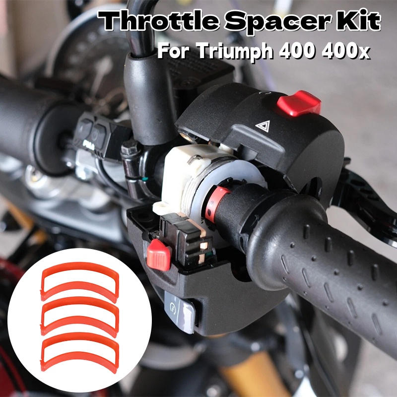 Motorcycle Gear Equipment - 3 Stuks Motorcycle Throttle Spacer Kit