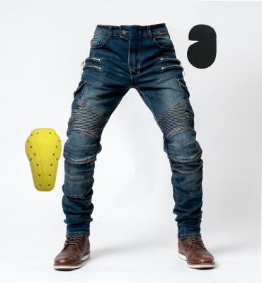 Motorcycle Wearing Gear - Motorrijden Broek Mannen Jeans Anti-Val Broek