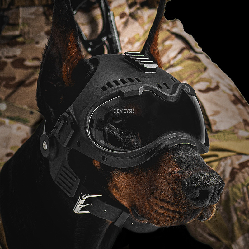 Motorcycle Gear Dogs - Outdoor jachthondhelm huisdier motorfiets beschermende uitrusting