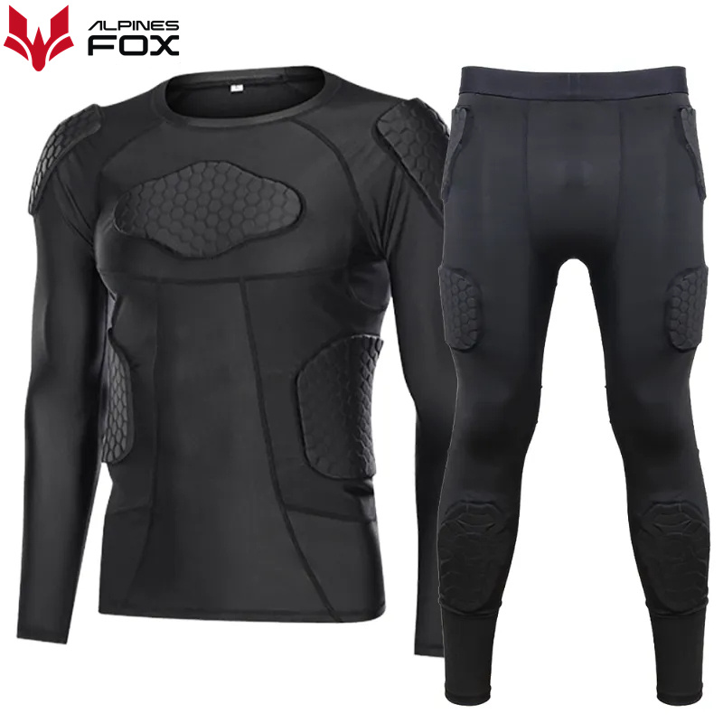 Motorcycle Gear Jacket And Pants - Motorpantser Ondergoedbeschermer Motorcrossjas Laagbroek Compressieshirts Motorlichaamsbeschermende