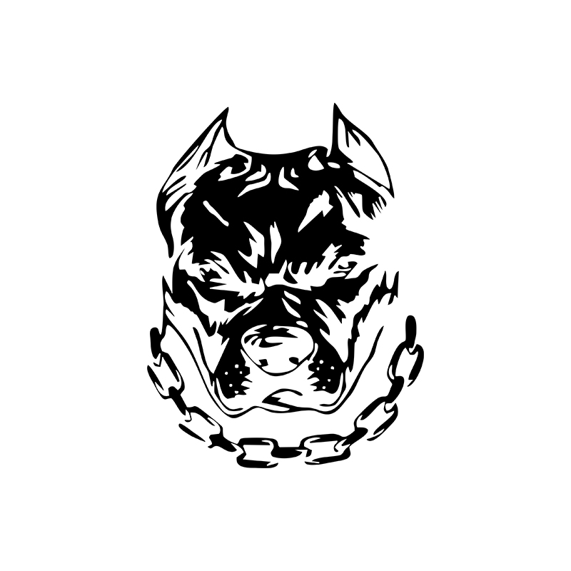 Leuke Hond Hoofd Creatieve Aut - Motorcycle Gear Dogs recensie en prijs