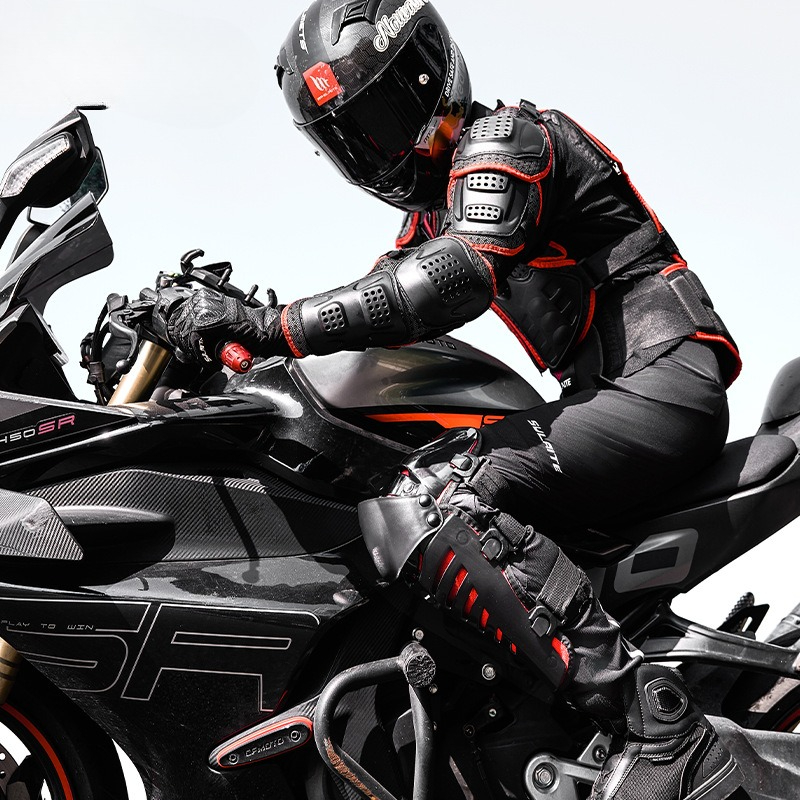 Motorrally-pantserpak met knie - Motorcycle Gear Urban recensie en prijs