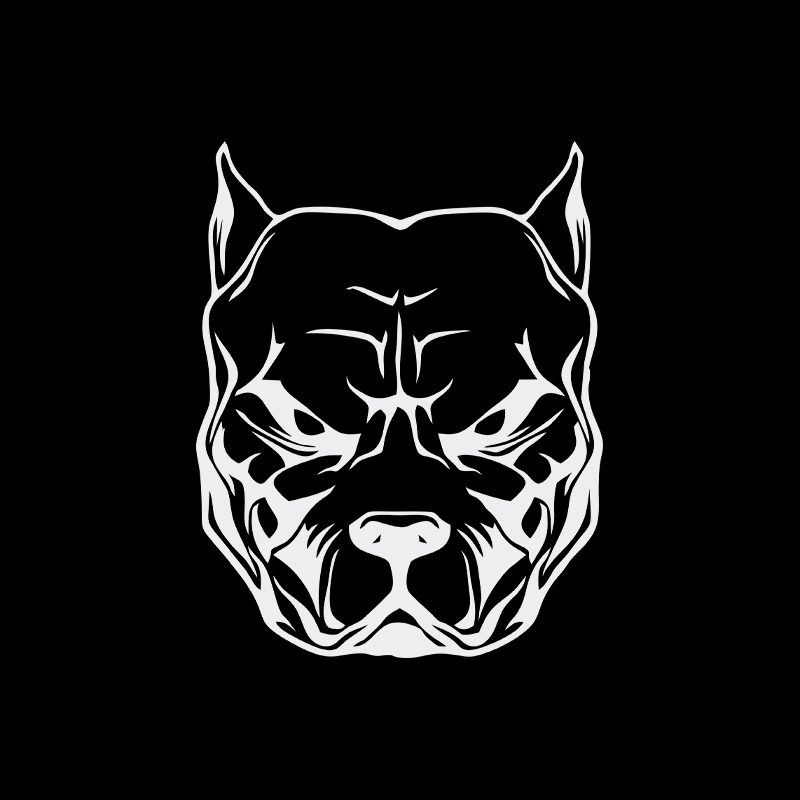 Motorsticker Hond Patroon Pitb - Motorcycle Gear Dogs recensie en prijs