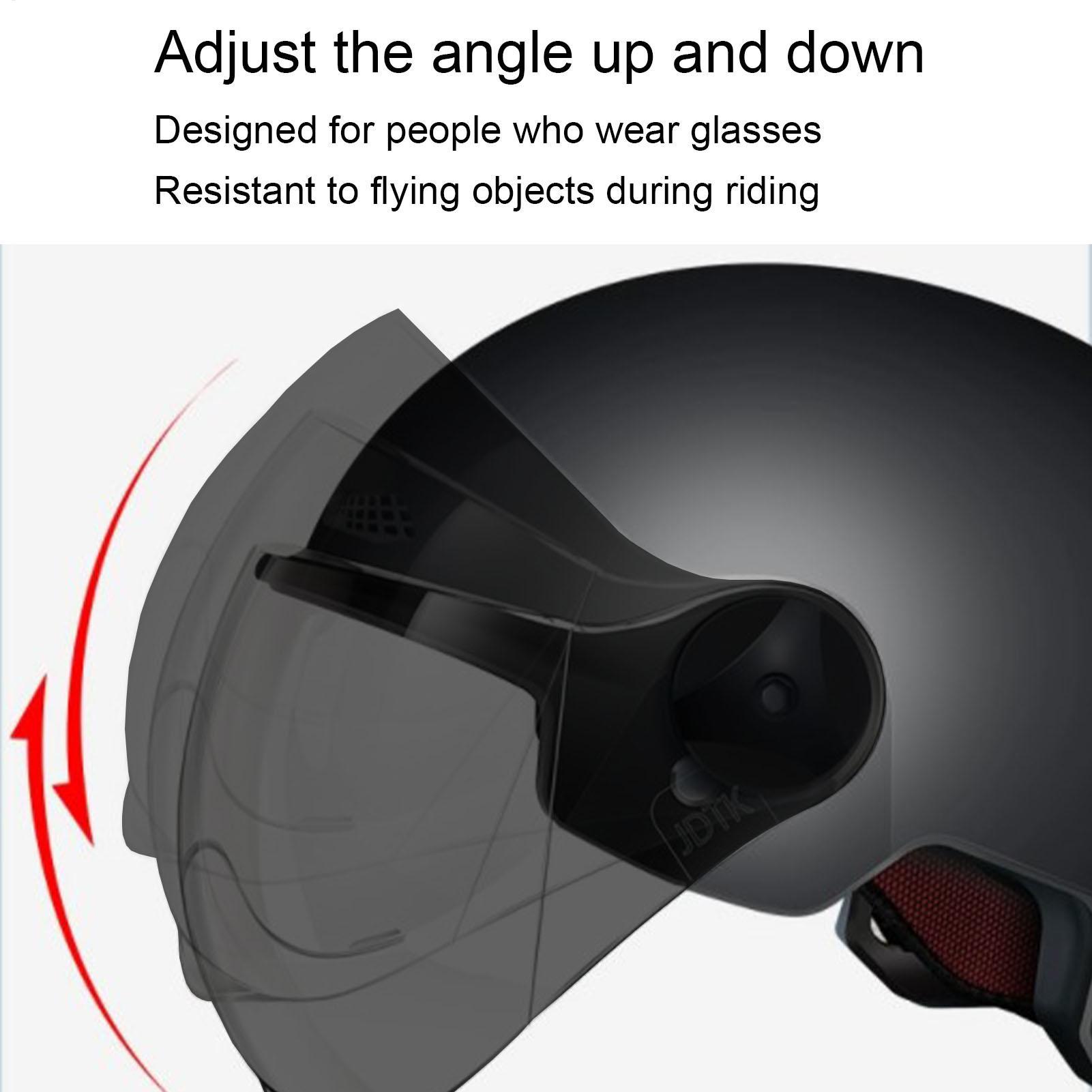 Motorrijhelm Half Face veiligh - Motorcycle Gear White recensie en prijs