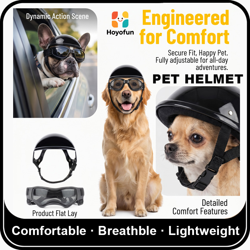 Hond motorhelm brilset, outdoo - Motorcycle Gear Dogs recensie en prijs