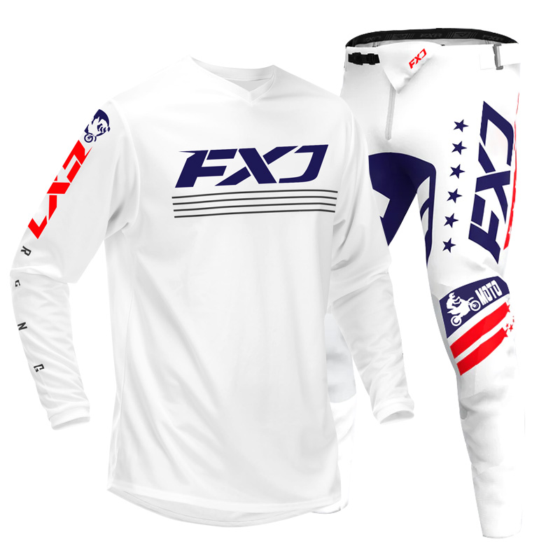 Off-road motorfiets jersey en  - Motorcycle Gear White recensie en prijs