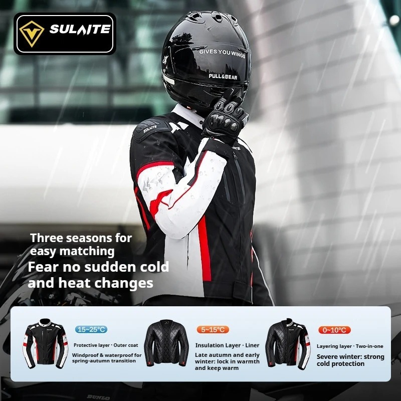 SULAITE Winter motorrijjas en  - Motorcycle Gear Jacket And Pants recensie en prijs