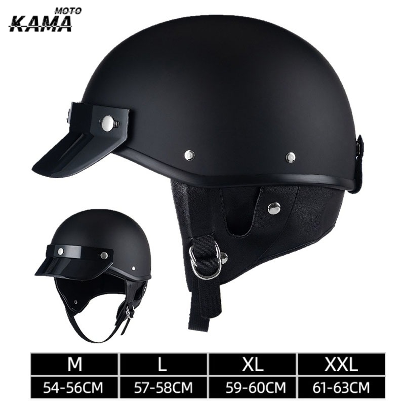 Vintage halve helm – lichtgewi - Motorcycle Gear Urban recensie en prijs