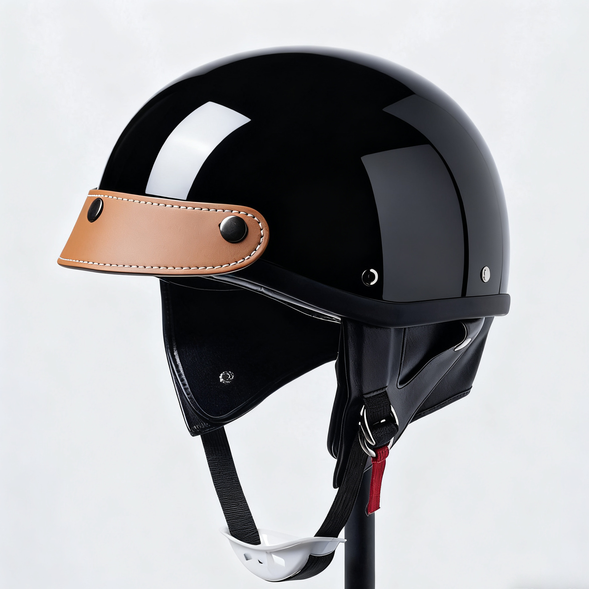 Vintage halve helm – lichtgewi - Motorcycle Gear Urban recensie en prijs