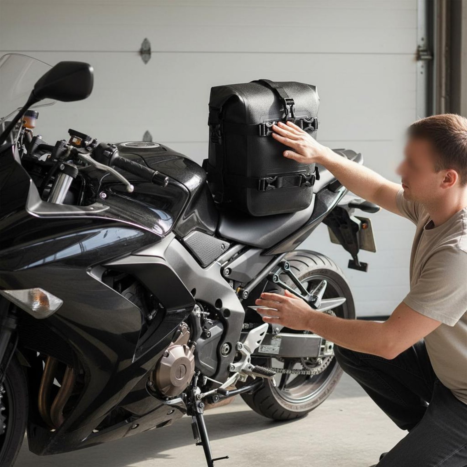 Brandstofzakhouder Snelkoppeli - Motorcycle Gear Holder recensie en prijs