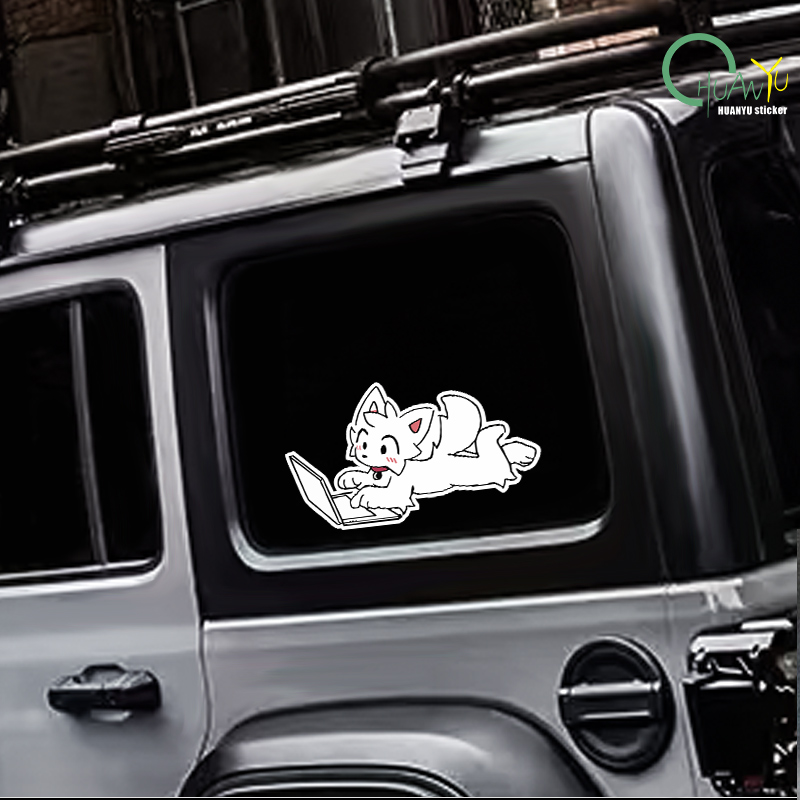 Cartoon anime hond reflecteren - Motorcycle Gear Dogs recensie en prijs