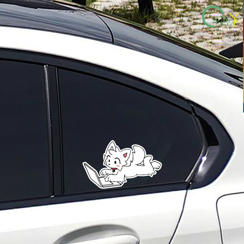 Cartoon anime hond reflecteren - Motorcycle Gear Dogs recensie en prijs