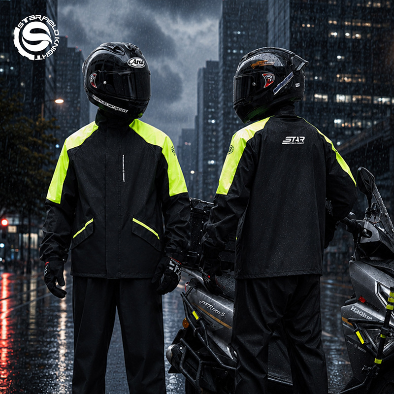 Regenpakken voor mannen en vro - Motorcycle Gear Jacket And Pants recensie en prijs