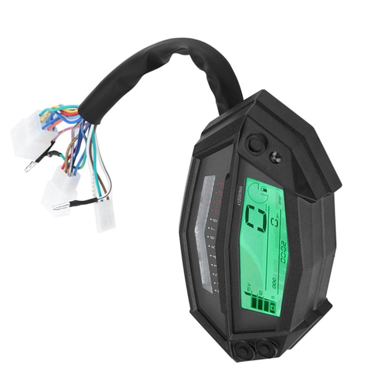 A30P-motorfietsmeter LCD-snelh - Motorcycle Gear Icon recensie en prijs
