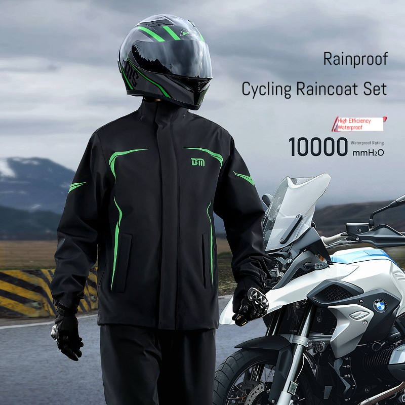1 set regenjas, regenbroek, sp - Motorcycle Wearing Gear recensie en prijs