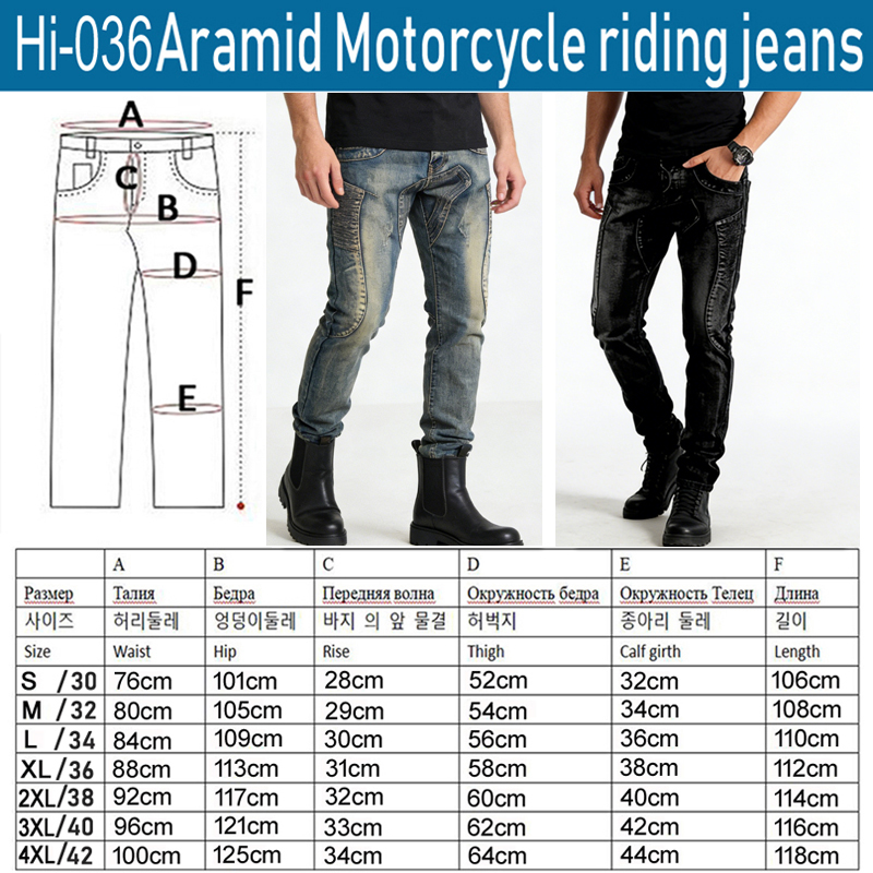Knie Kevlar motorjeans voor he - Motorcycle Gear Urban recensie en prijs