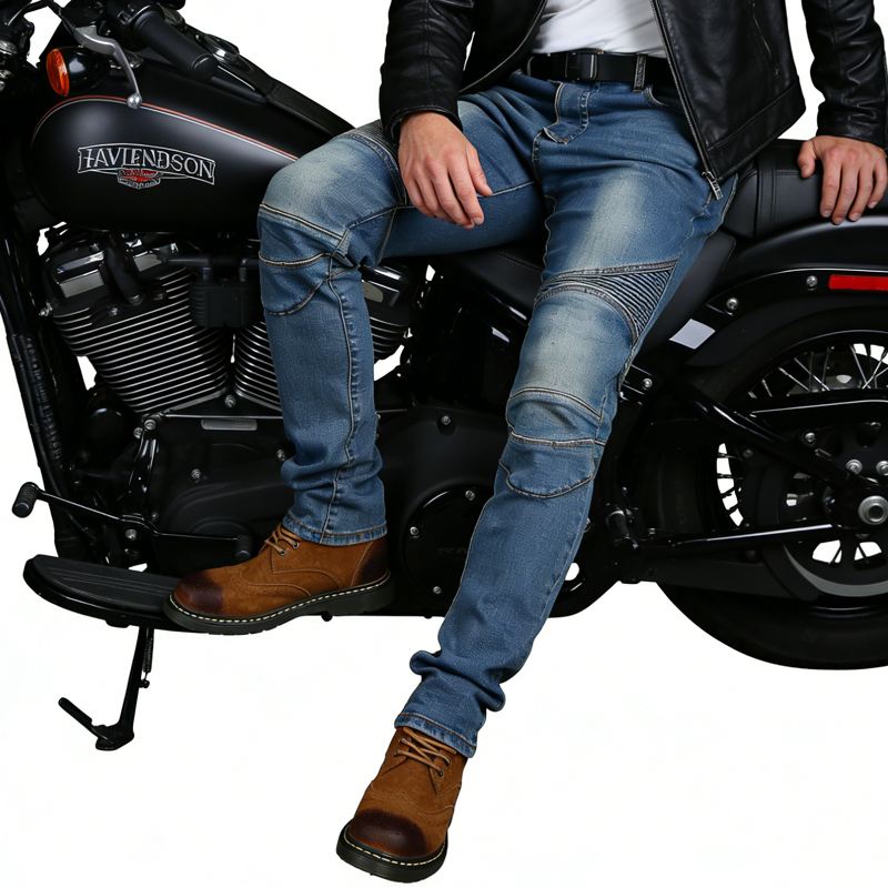 Motorjeans voor heren Blauwe c - Motorcycle Wearing Gear recensie en prijs